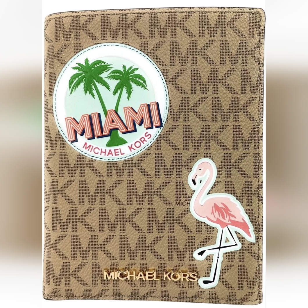 Michael Kors Brand Passport Wallet Michael Kors Brand Passport Wallet